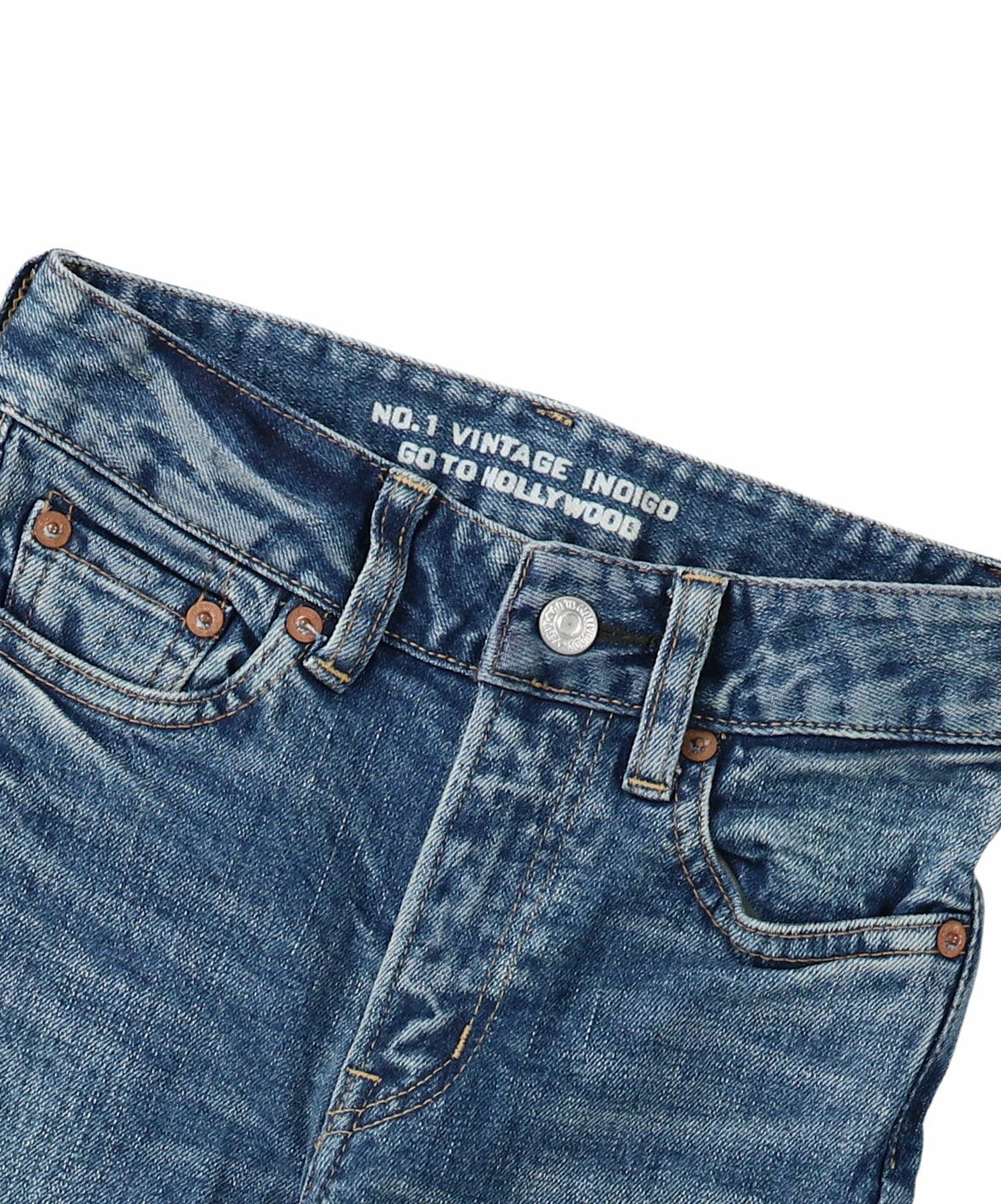 Stretchy Denim 5 Pocket Pants