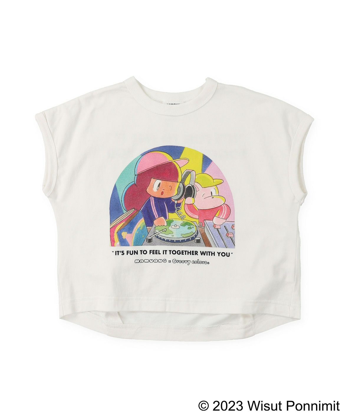 MAMUANG Wide Sleeveless TEE