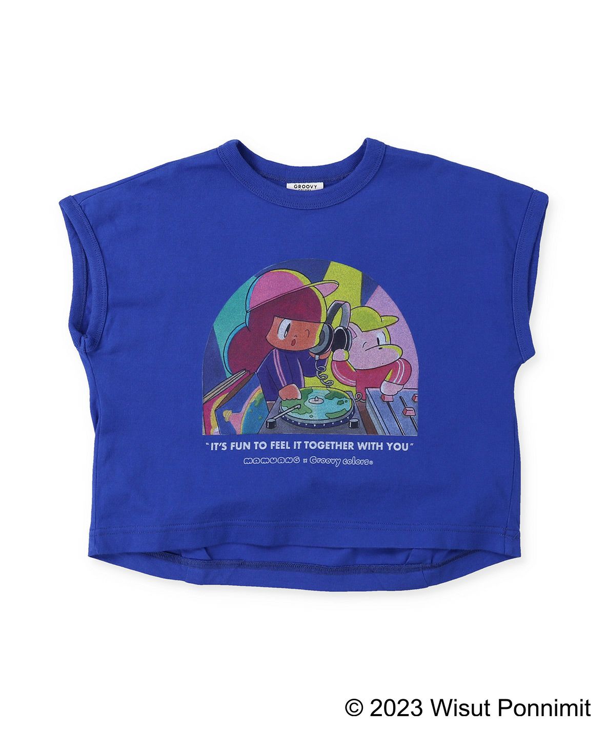 MAMUANG Wide Sleeveless TEE