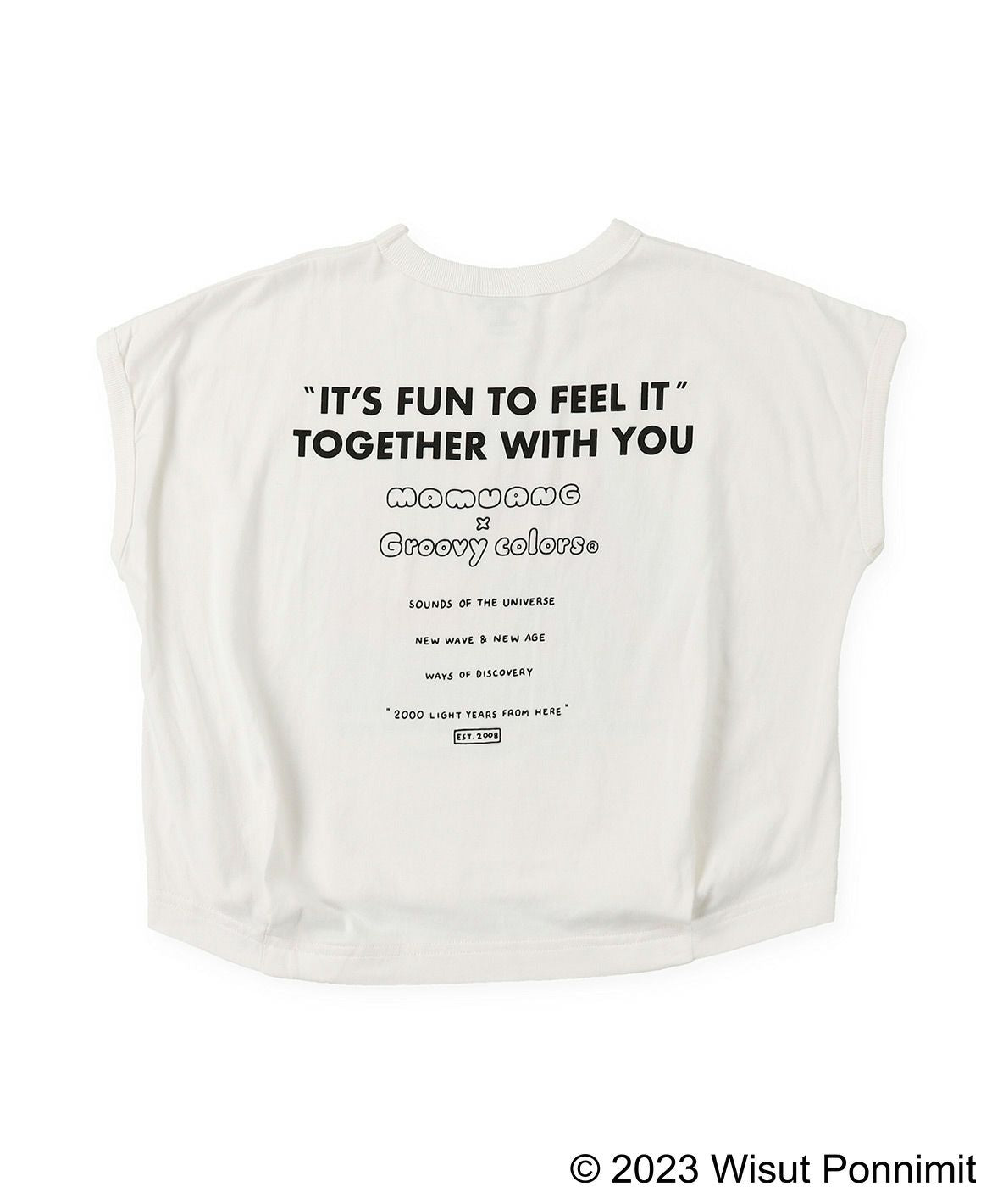 MAMUANG Wide Sleeveless TEE