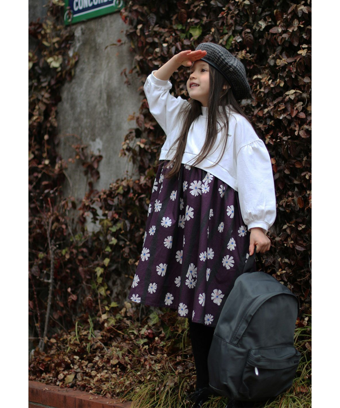 Plainstitch Flower Printed Dress