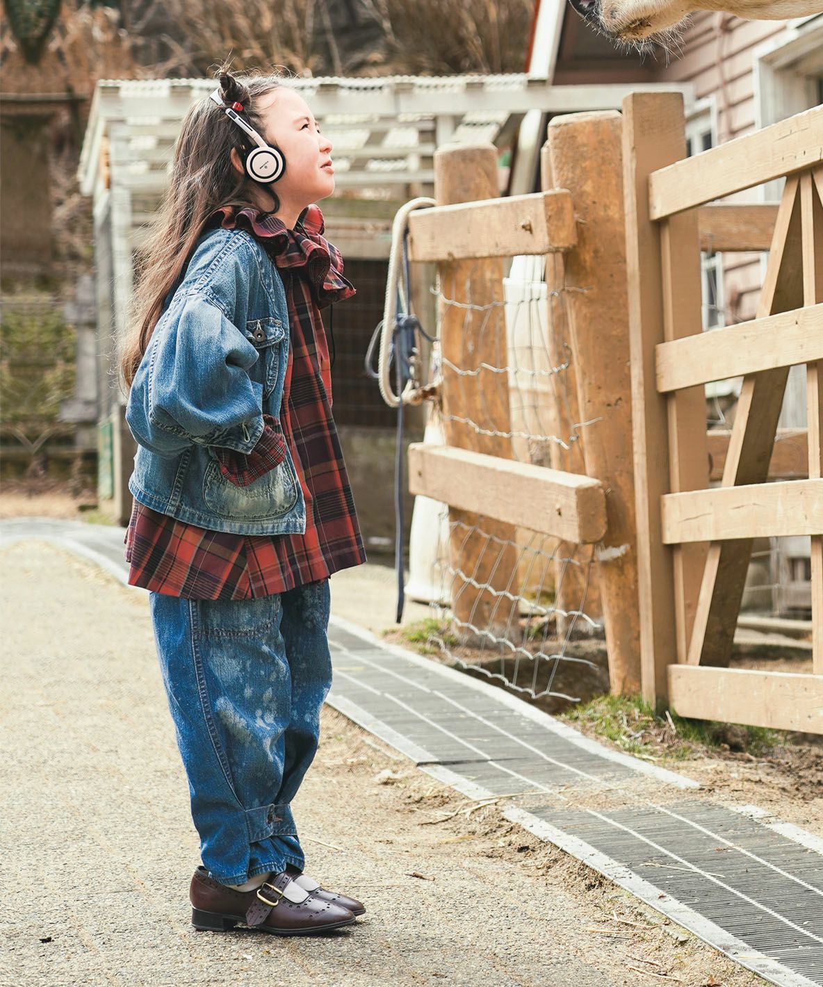 Plaid Blouse