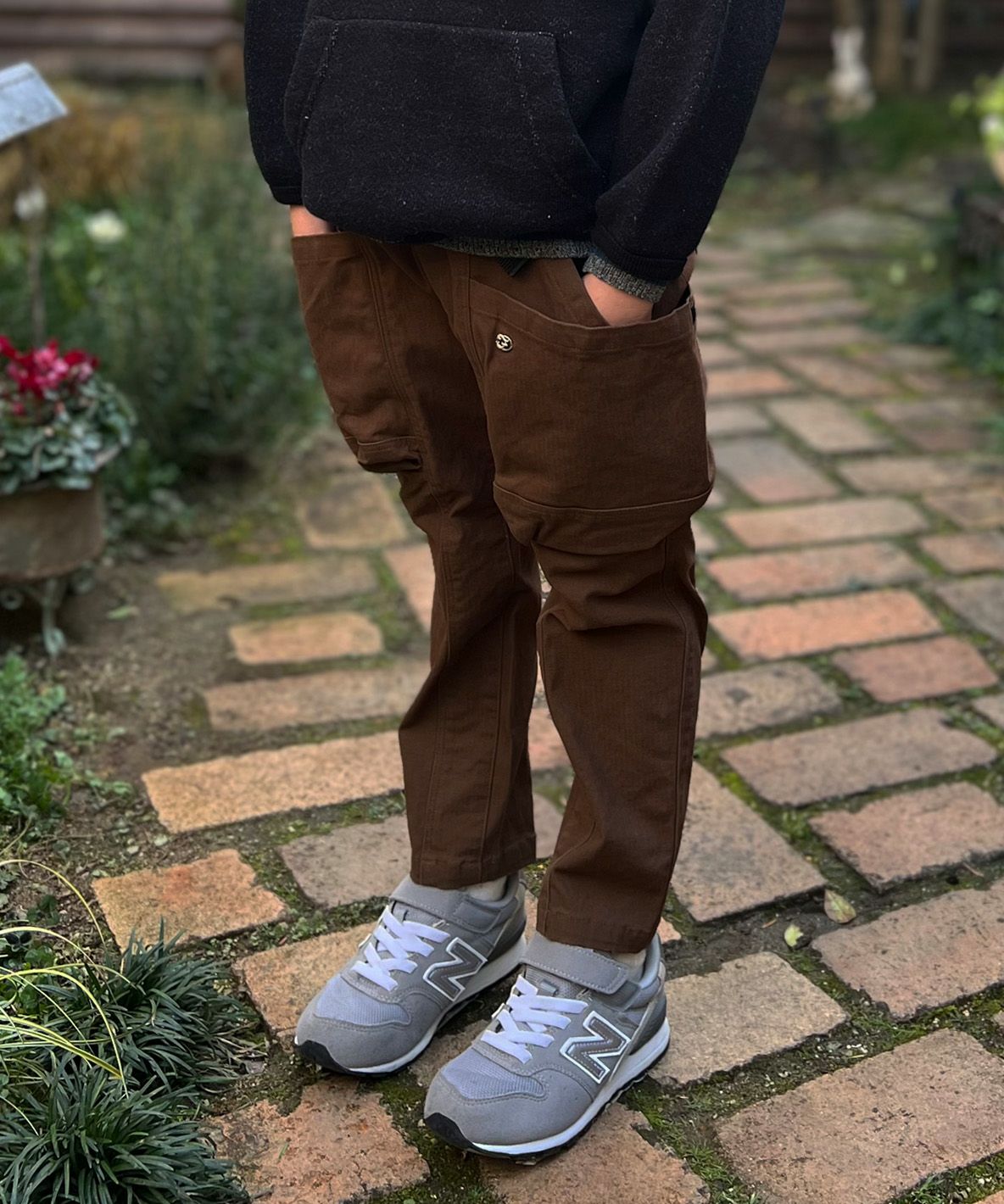 Dobby Stretchy Big Pocket Pants