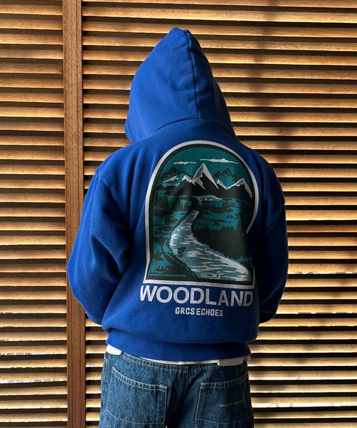Woodland Zip Hoodie