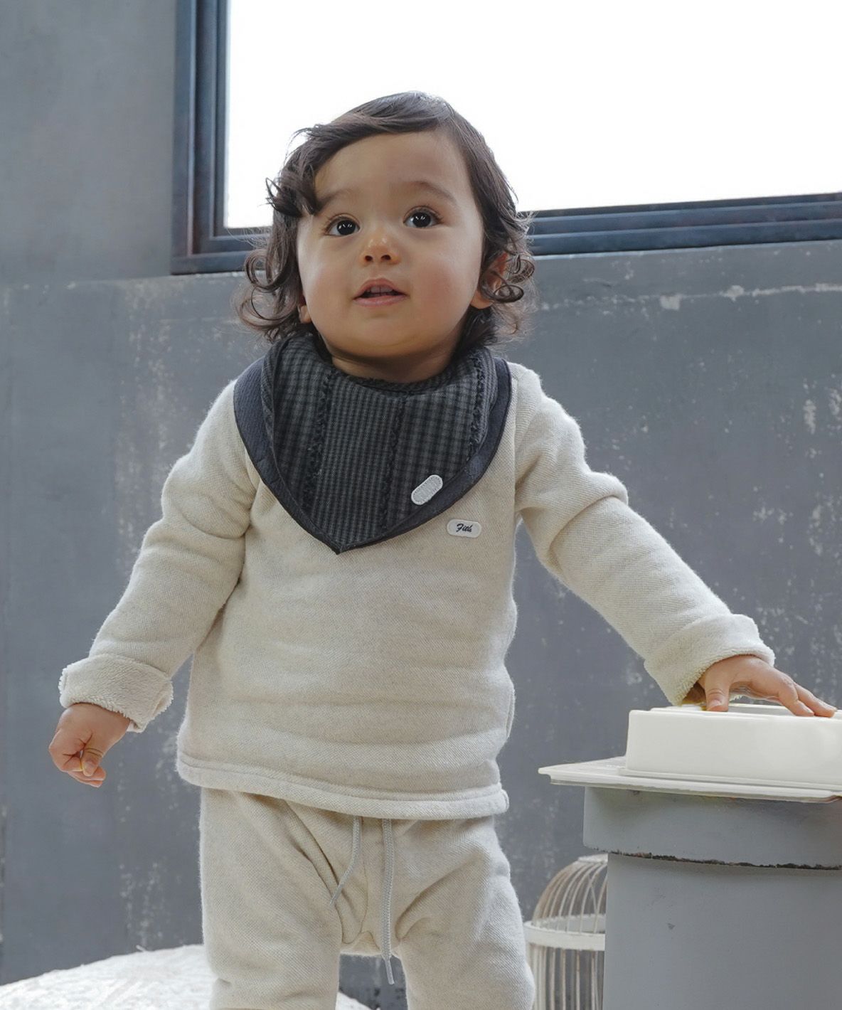 Baby Long-cut Pile T-shirt