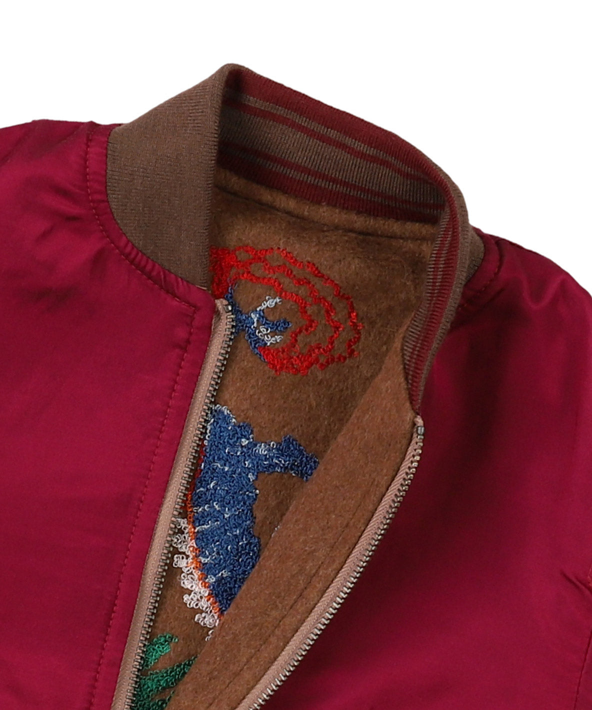 Embroidered Reversible Jacket