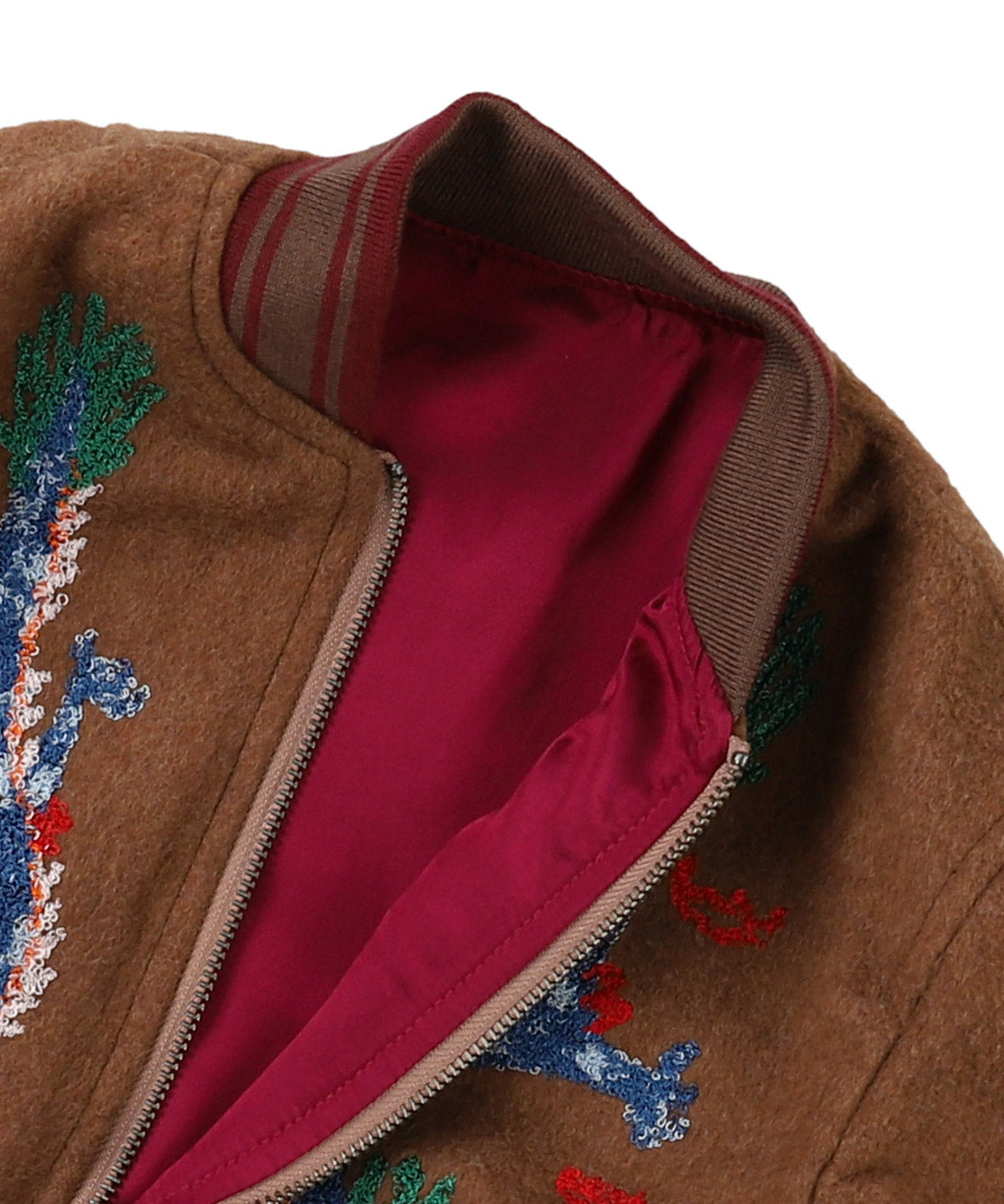Embroidered Reversible Jacket