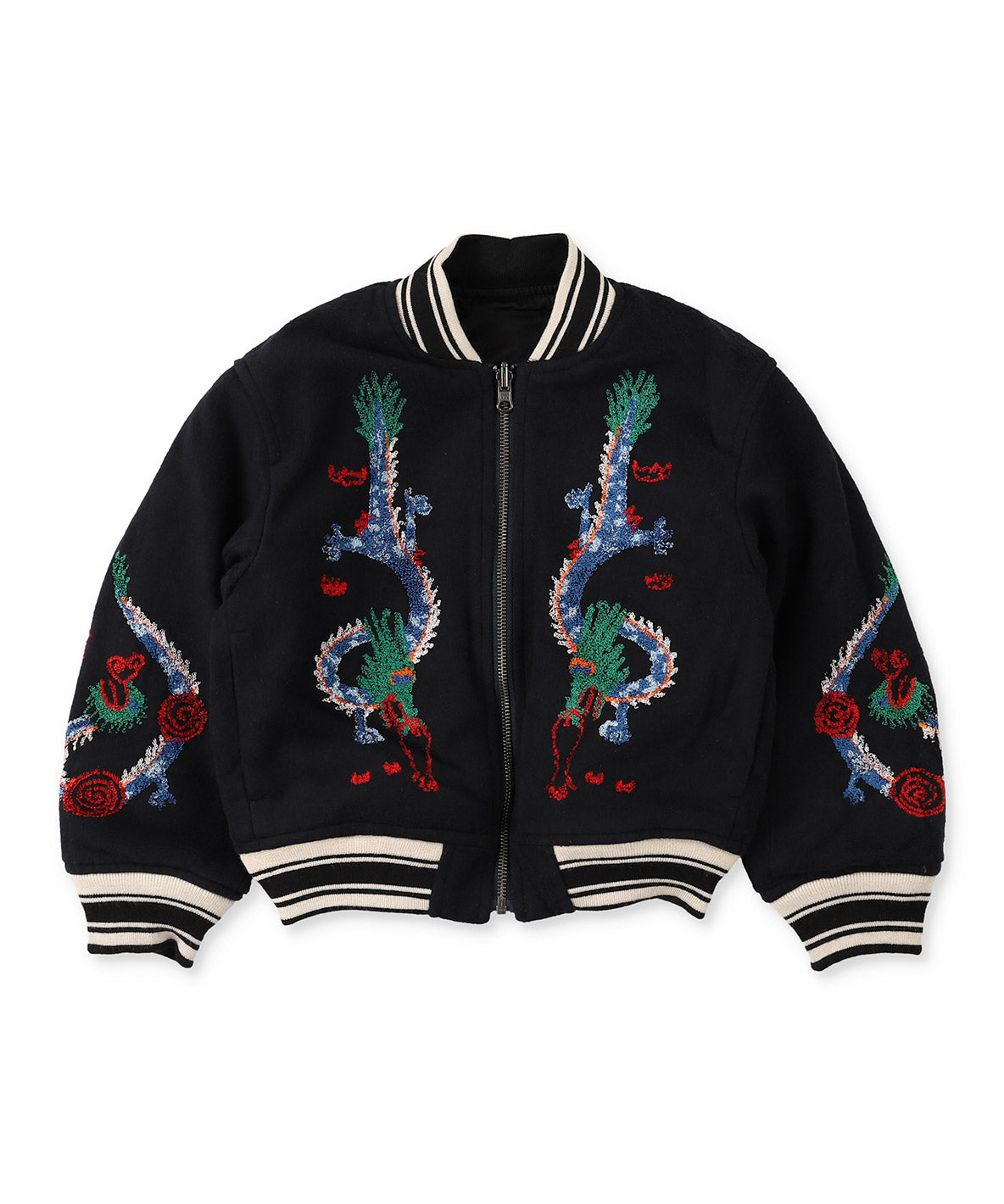 Embroidered Reversible Jacket