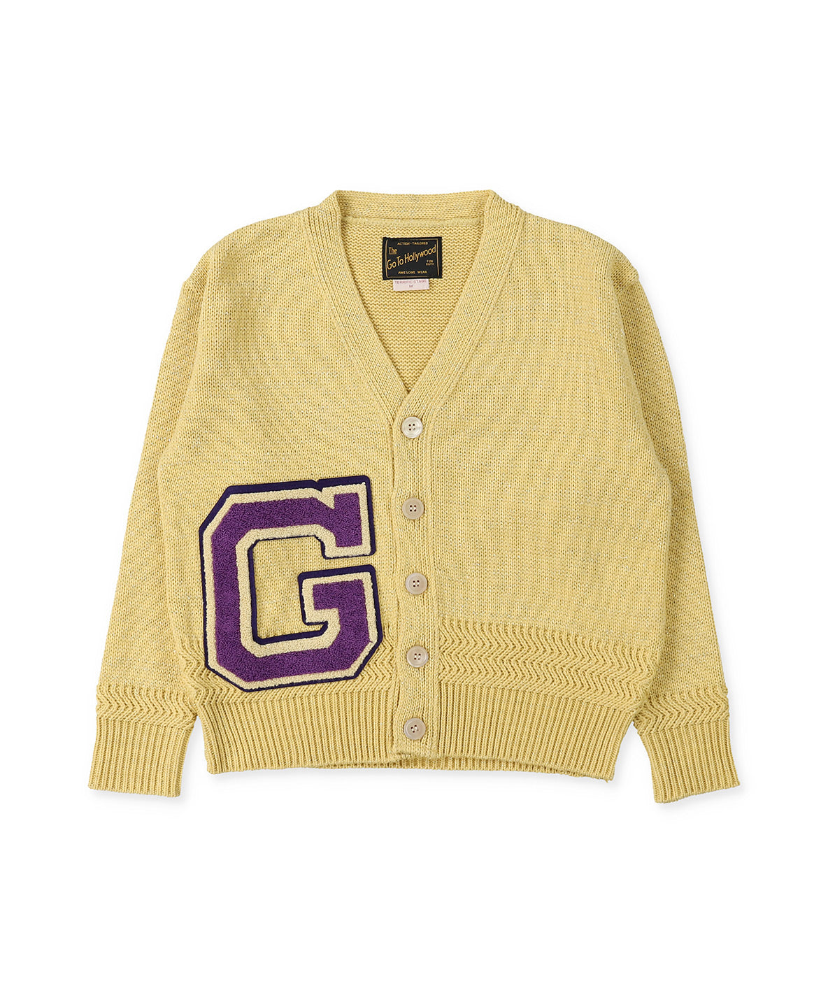 Glitter Lettered Cardigan