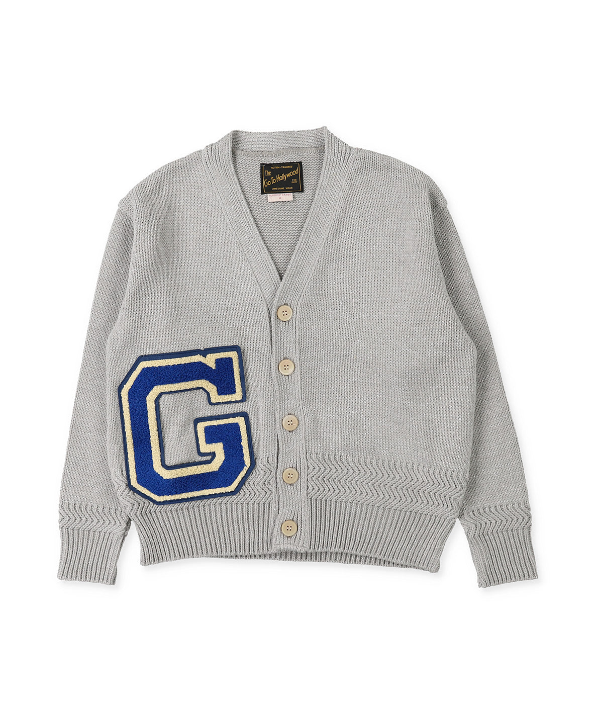 Glitter Lettered Cardigan
