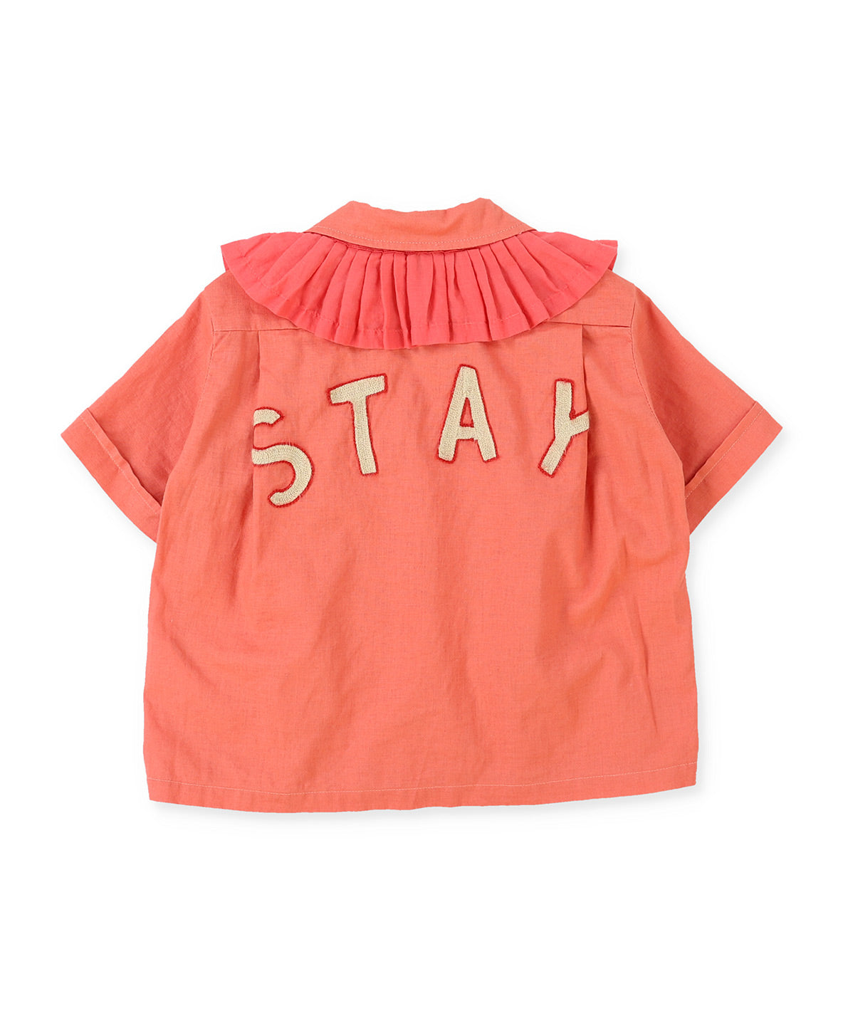Ruffled Combination Shirt