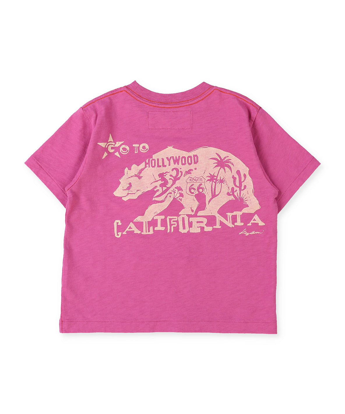 Cotton Jersey KAZ OOMORI Bear TEE