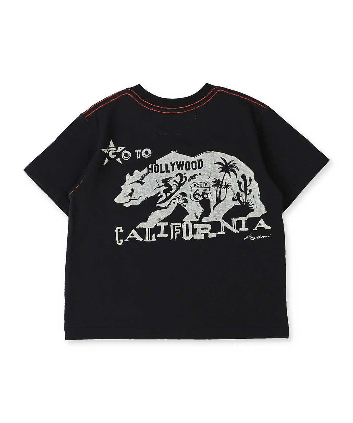 Cotton Jersey KAZ OOMORI Bear TEE