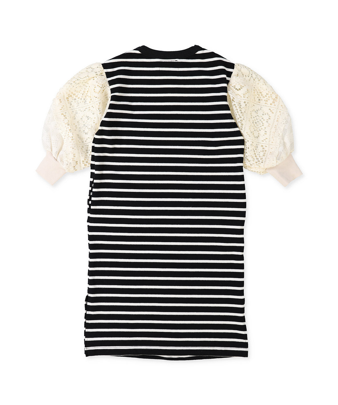 Striped Cotton Jersey Remade Dress