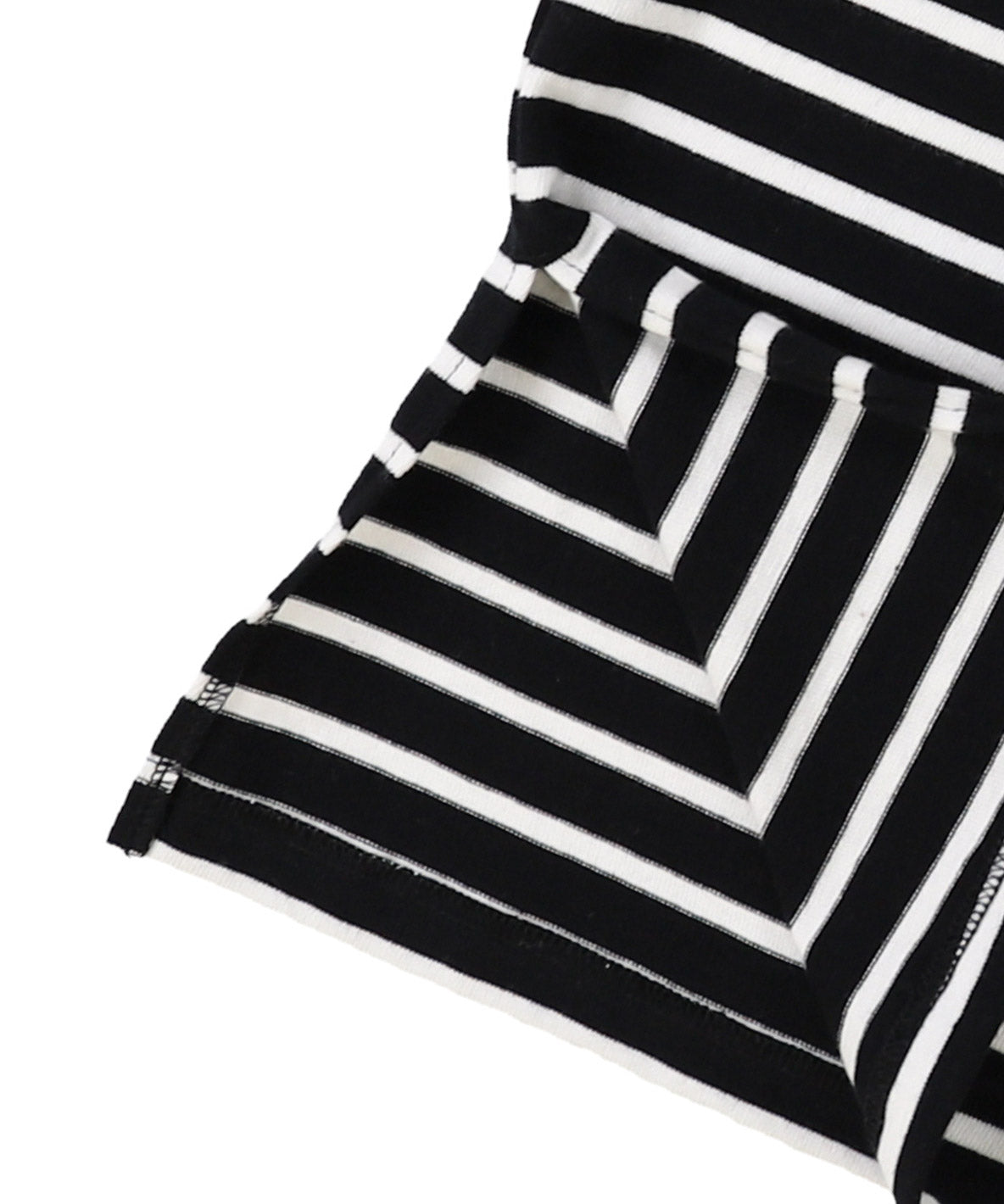 Striped Cotton Jersey Remade Dress