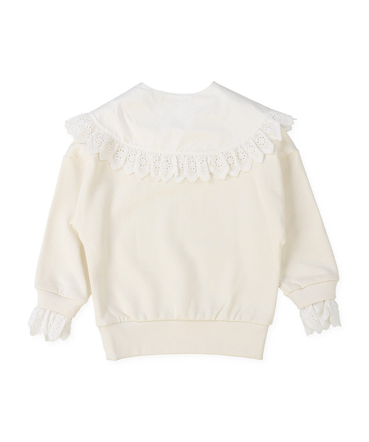 Smooth Pile Collar Pullover