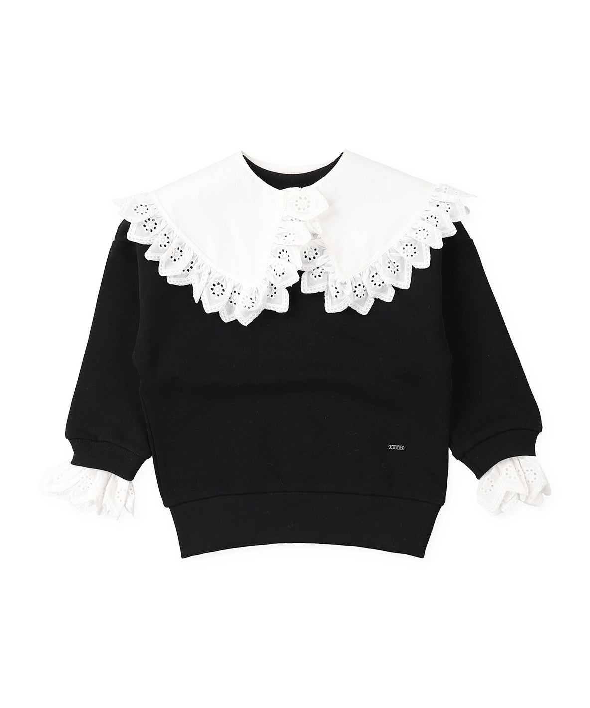Smooth Pile Collar Pullover