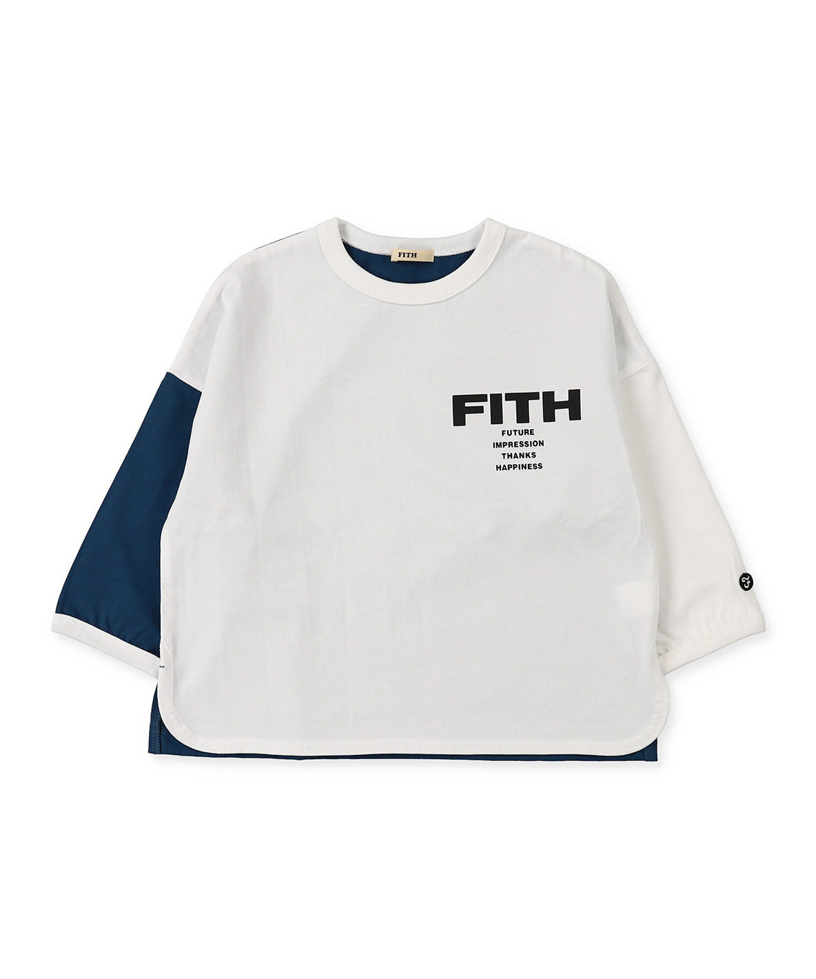 Smooth Cotton Jersey FITH Logo T-shirt