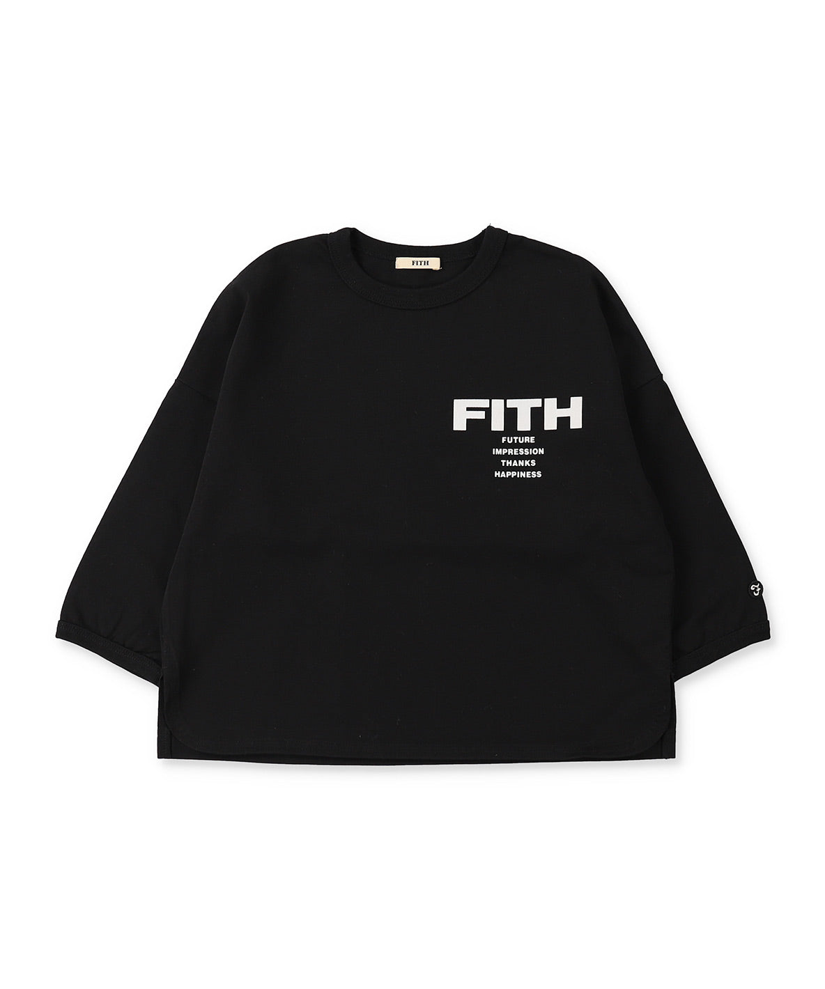 Smooth Cotton Jersey FITH Logo T-shirt