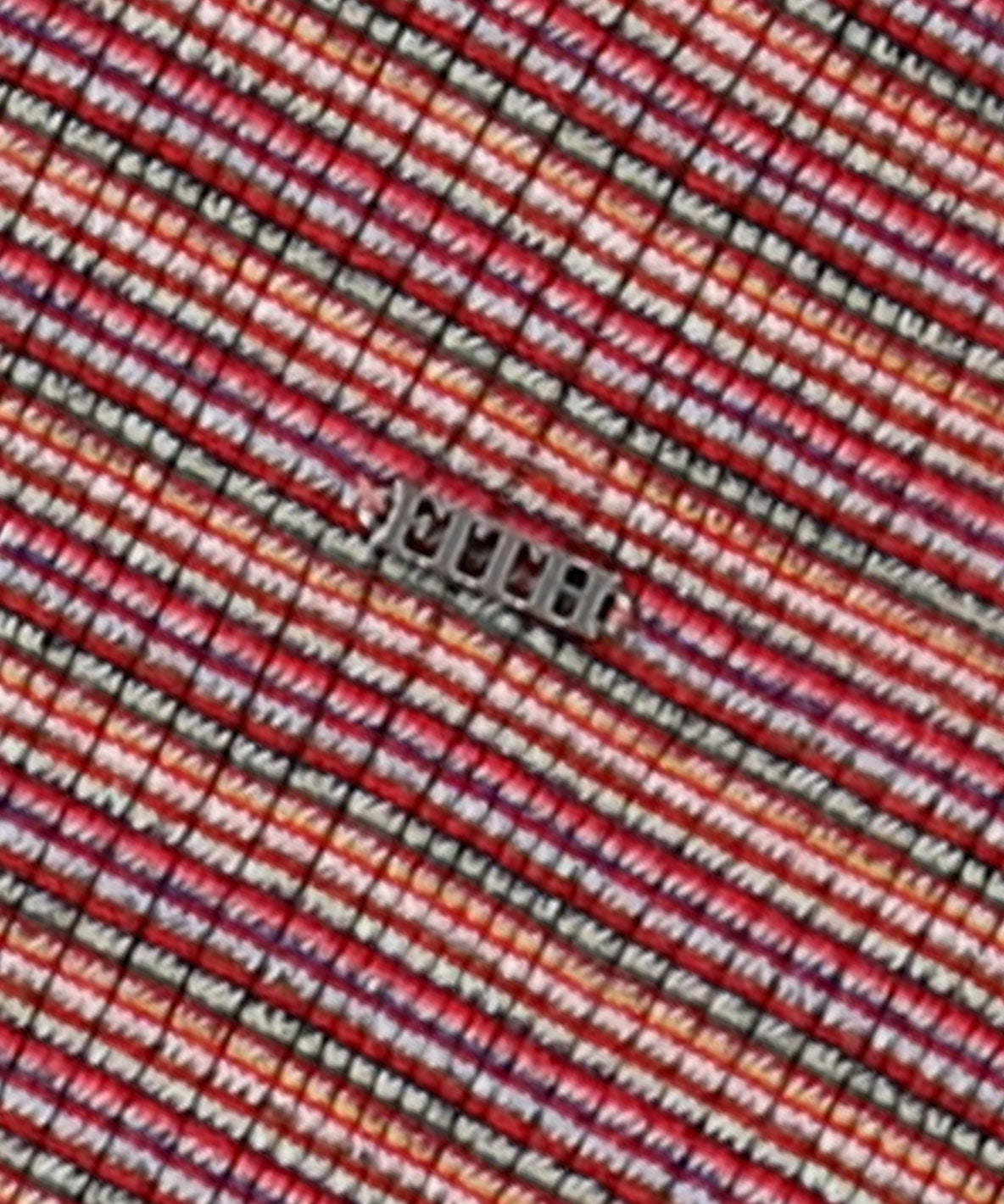 Random Multi Striped Highneck T-shirt