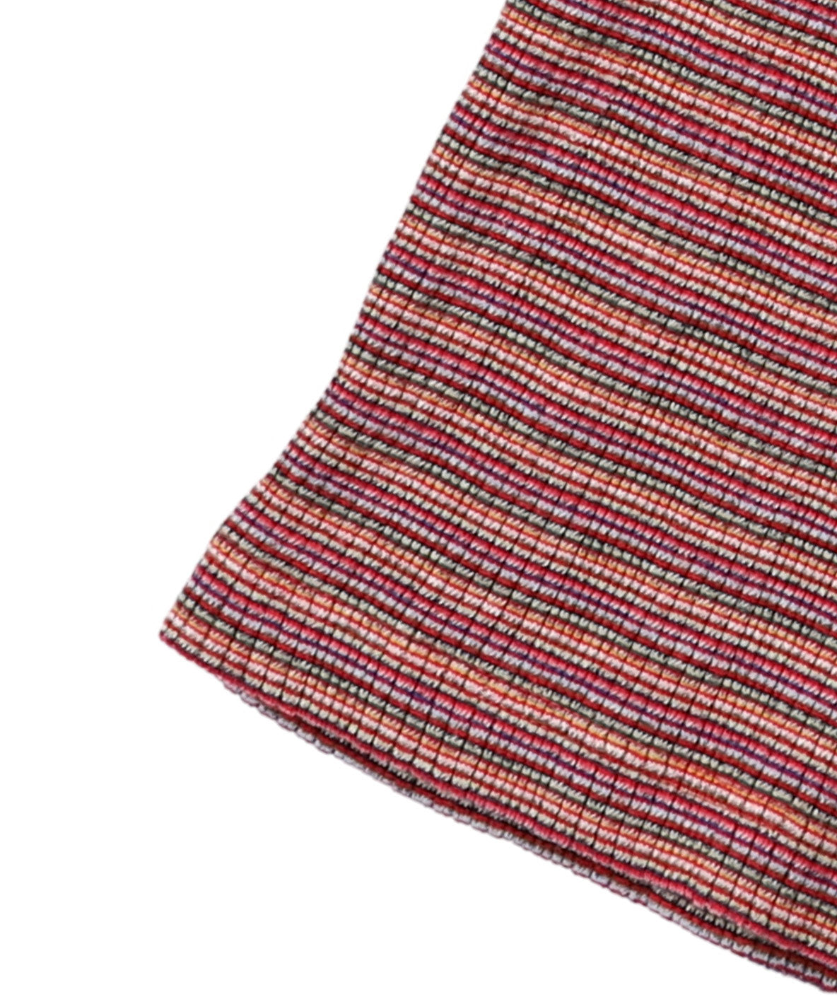 Random Multi Striped Highneck T-shirt