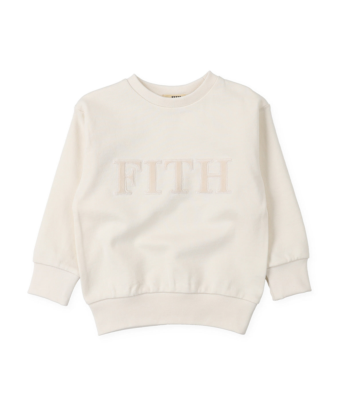 Smooth Pile Logo Applique Pullover