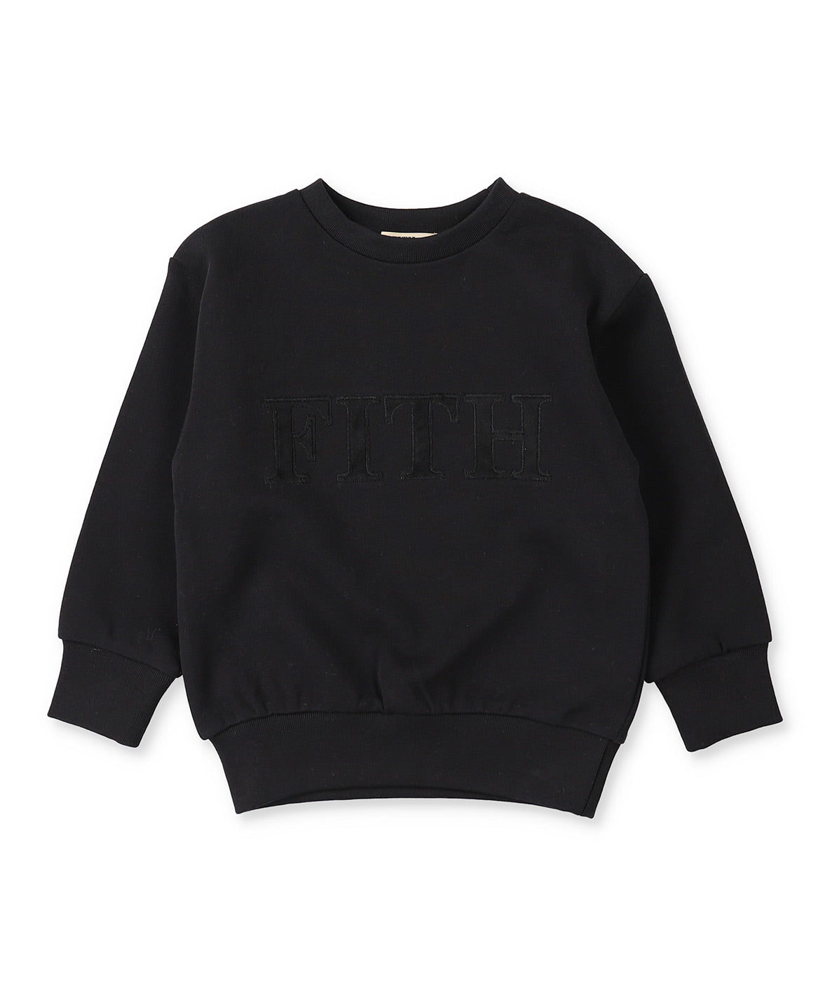 Smooth Pile Logo Applique Pullover