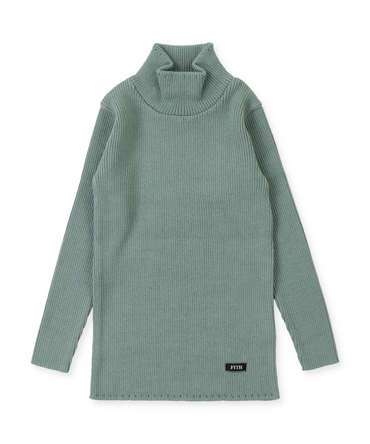 Washable Cotton KNIT Turtleneck