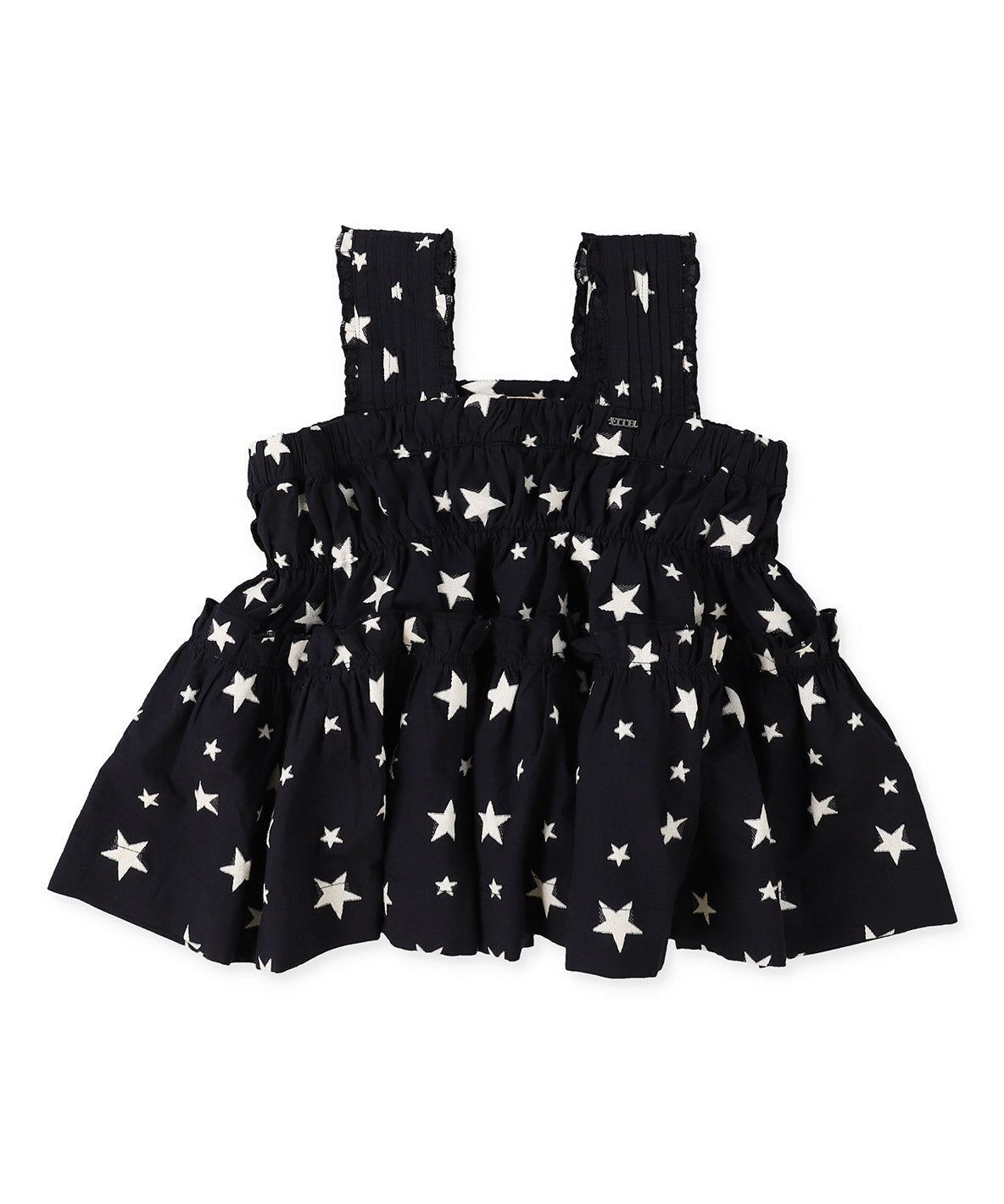 Star Jacquard Frilly Camisole