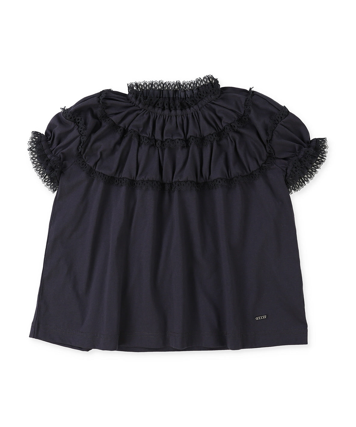 Lace Smocked Tee