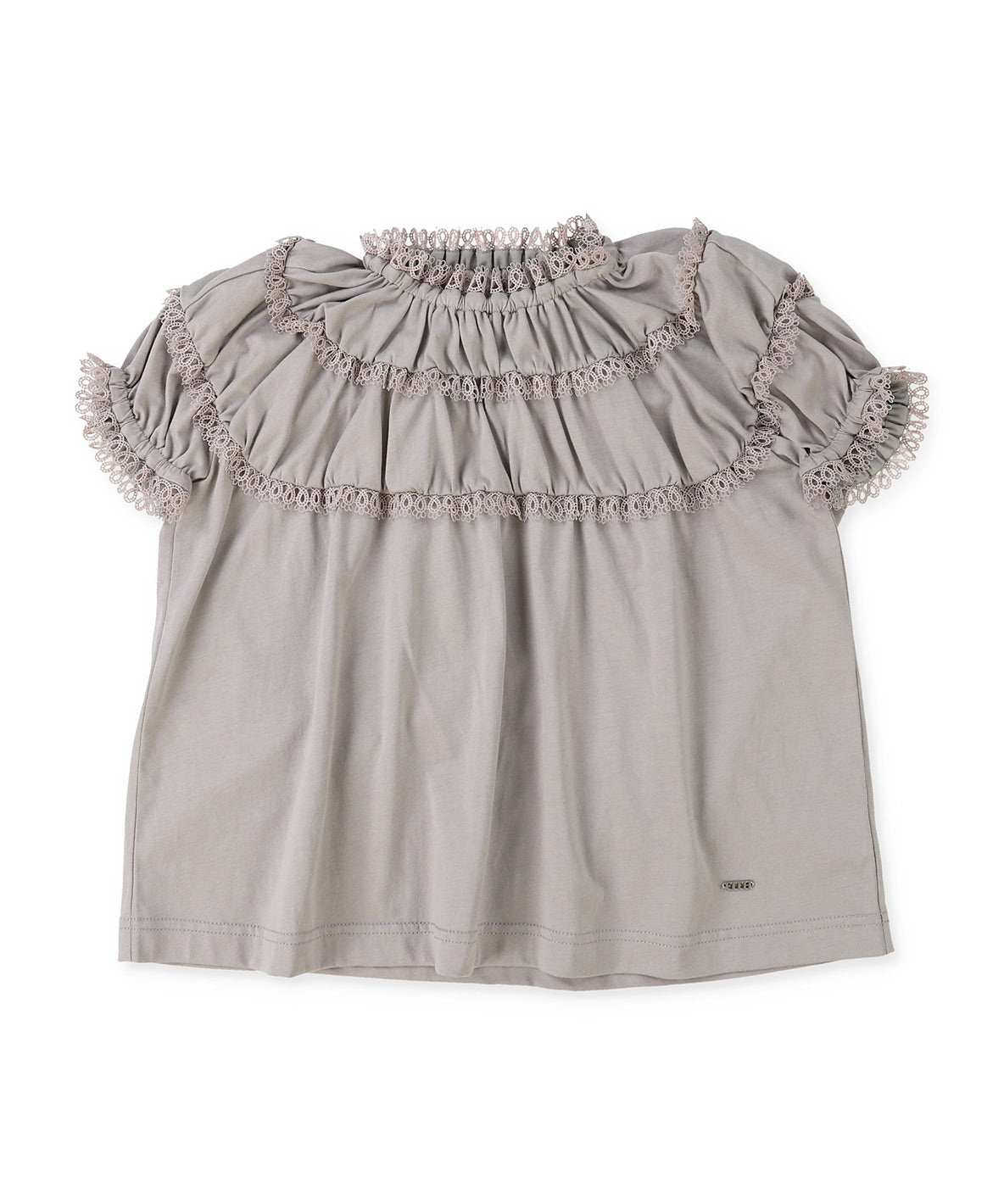 Lace Smocked Tee