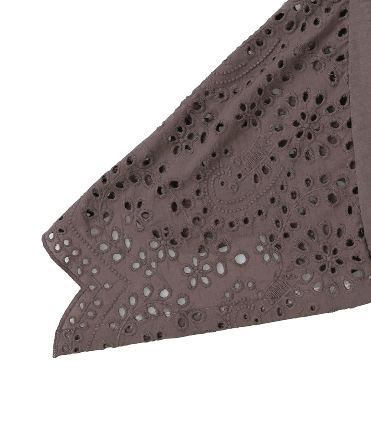 Smooth Cutwork Lace Tee