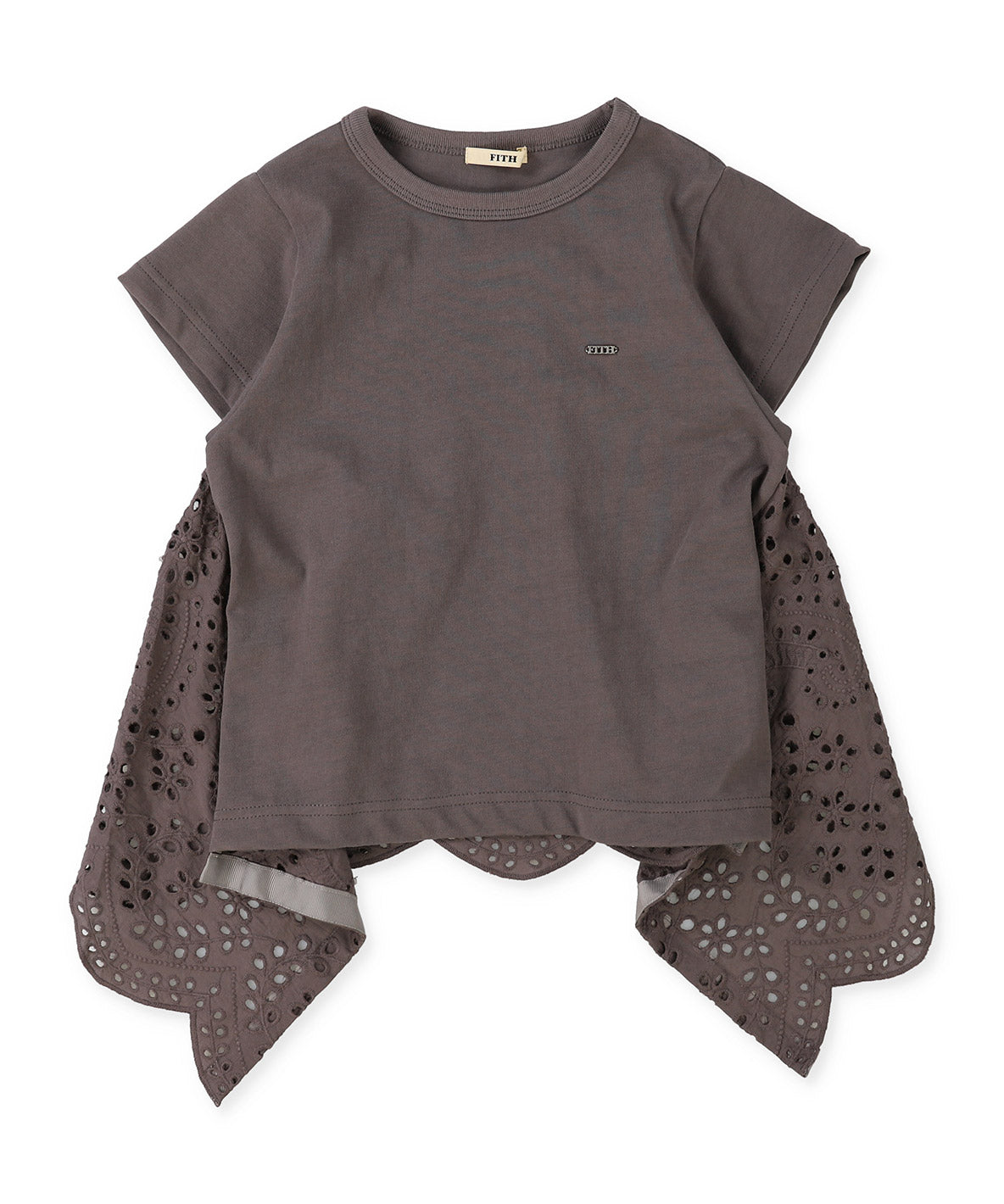Smooth Cutwork Lace Tee
