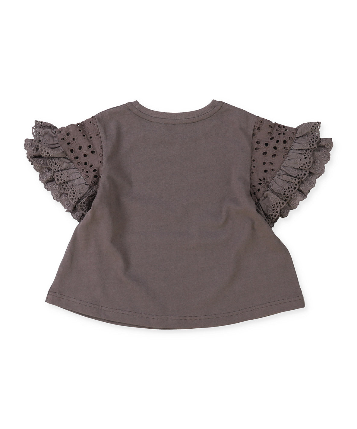 Smooth Frilly Sleeve Tee