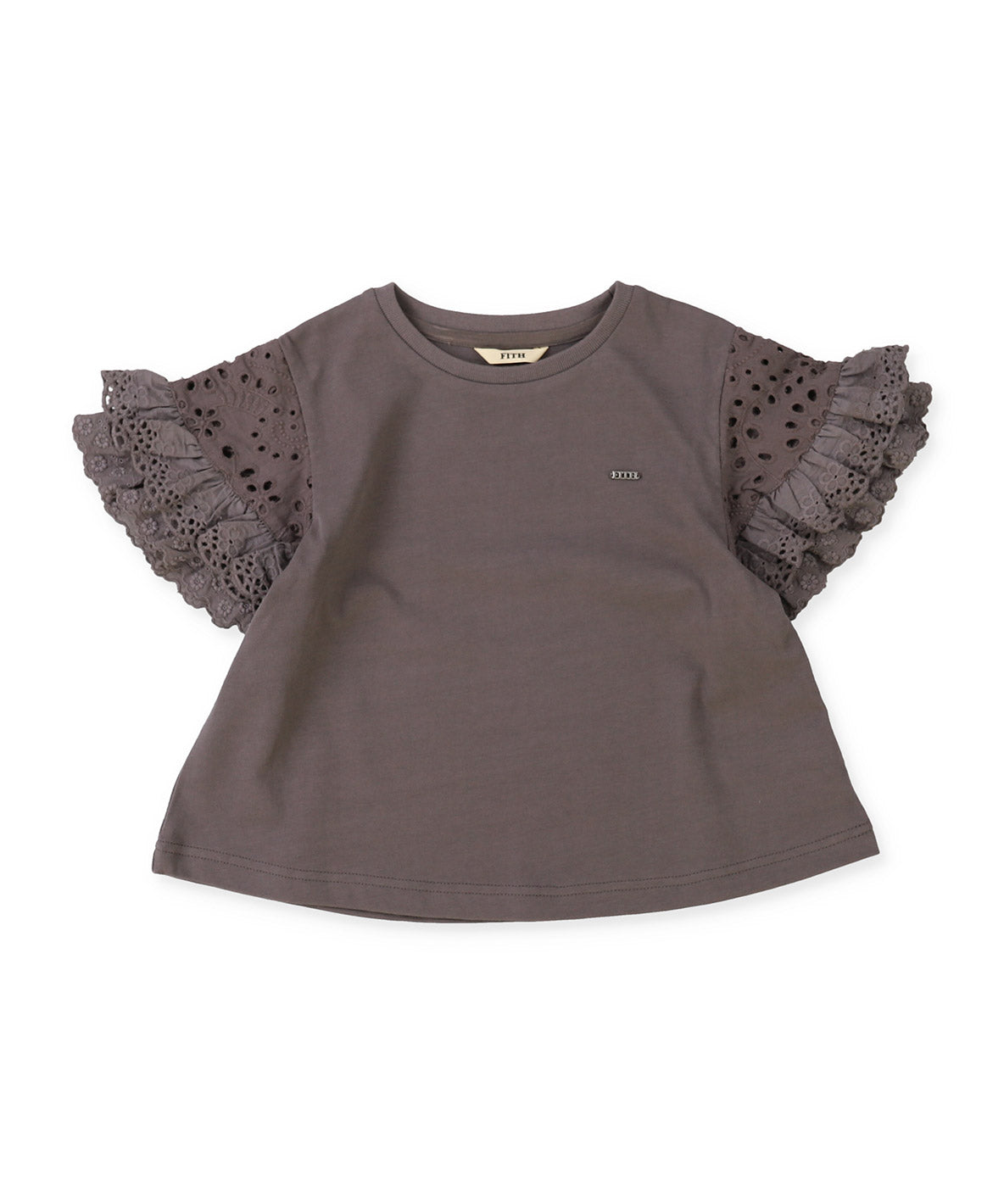 Smooth Frilly Sleeve Tee
