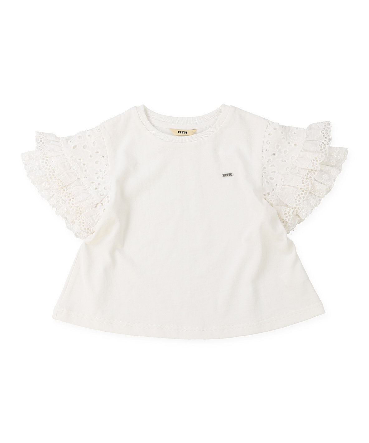 Smooth Frilly Sleeve Tee