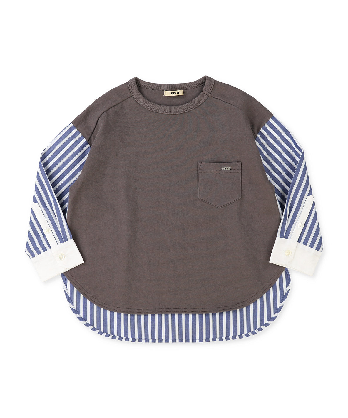 Smooth Striped L/S Tee