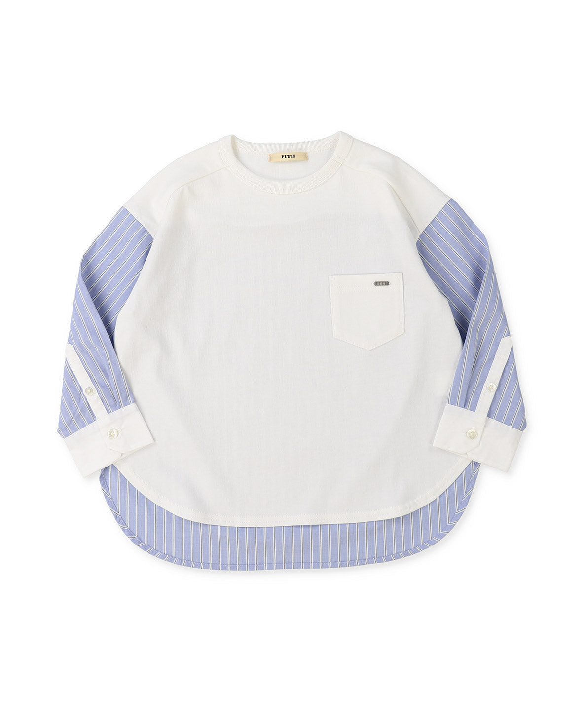 Smooth Striped L/S Tee