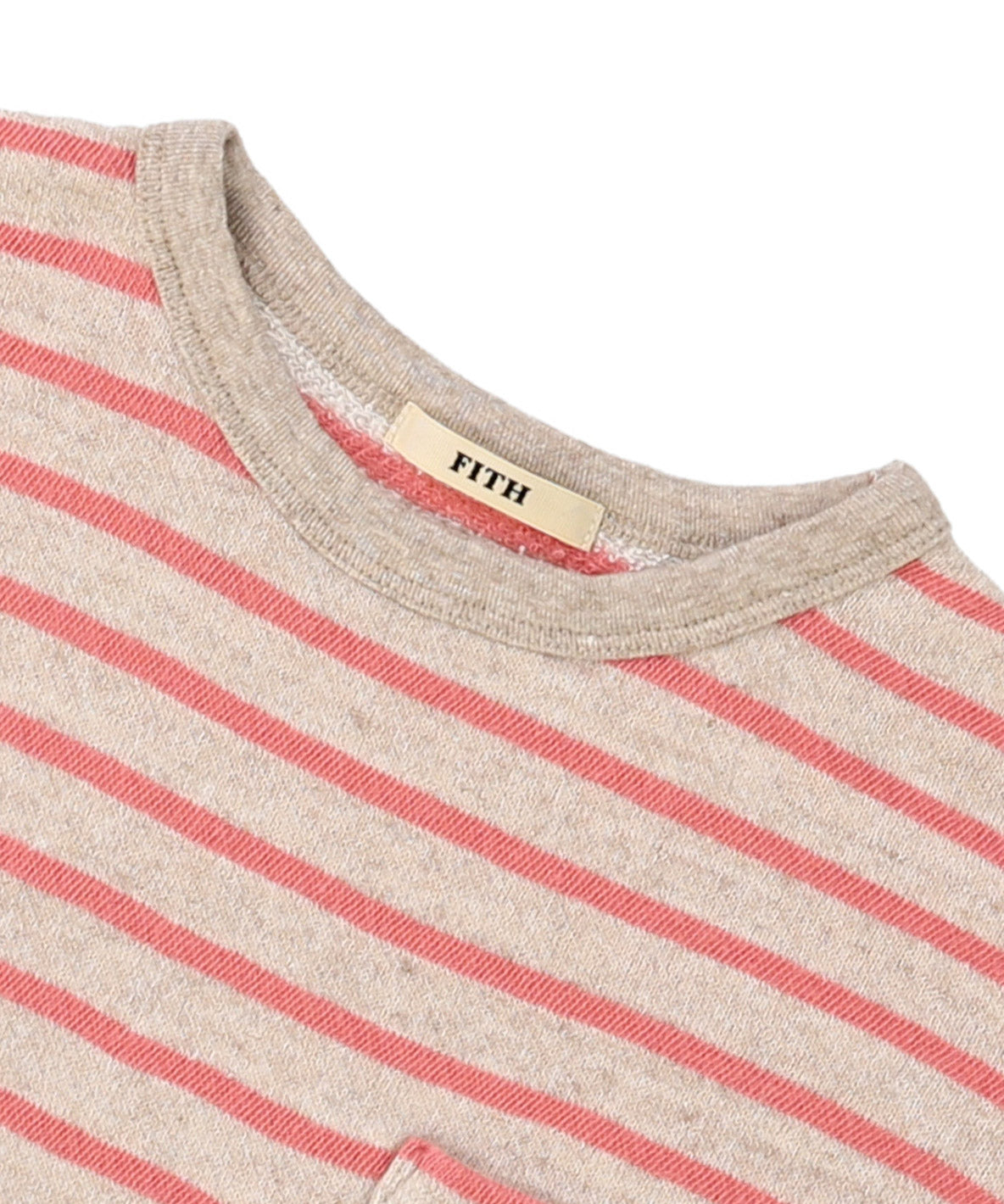 Pile Striped Pocket Tee