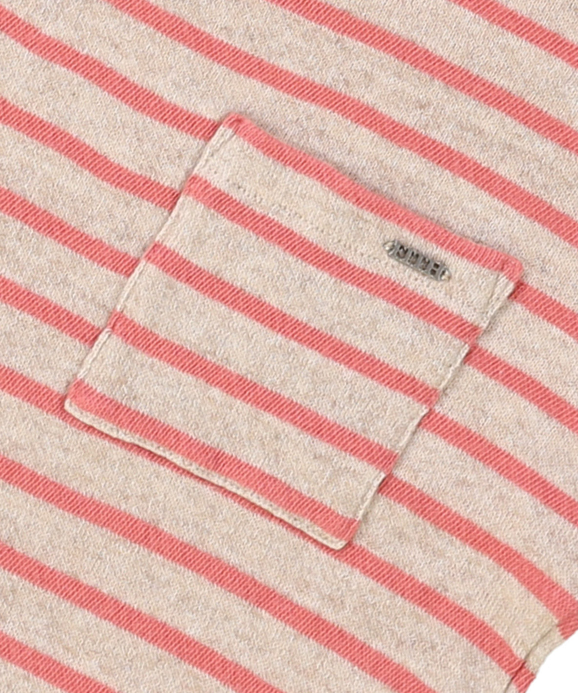 Pile Striped Pocket Tee