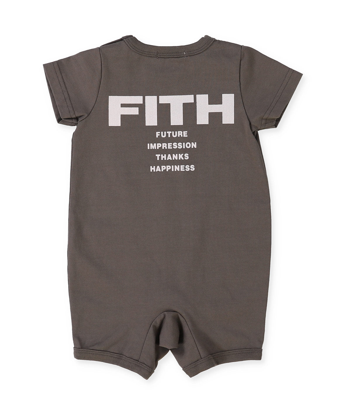 Baby Smooth Back Logo Rompers