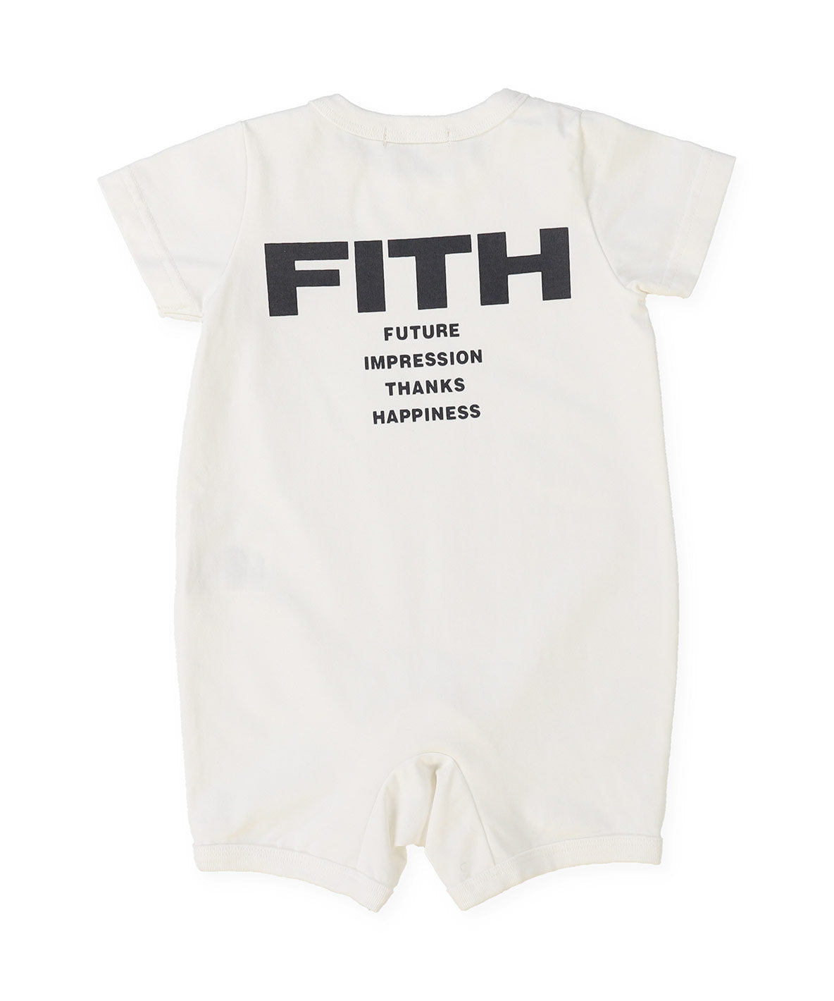 Baby Smooth Back Logo Rompers