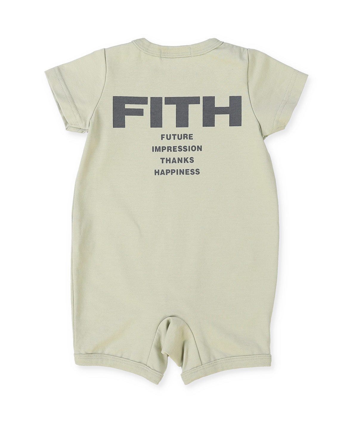 Baby Smooth Back Logo Rompers