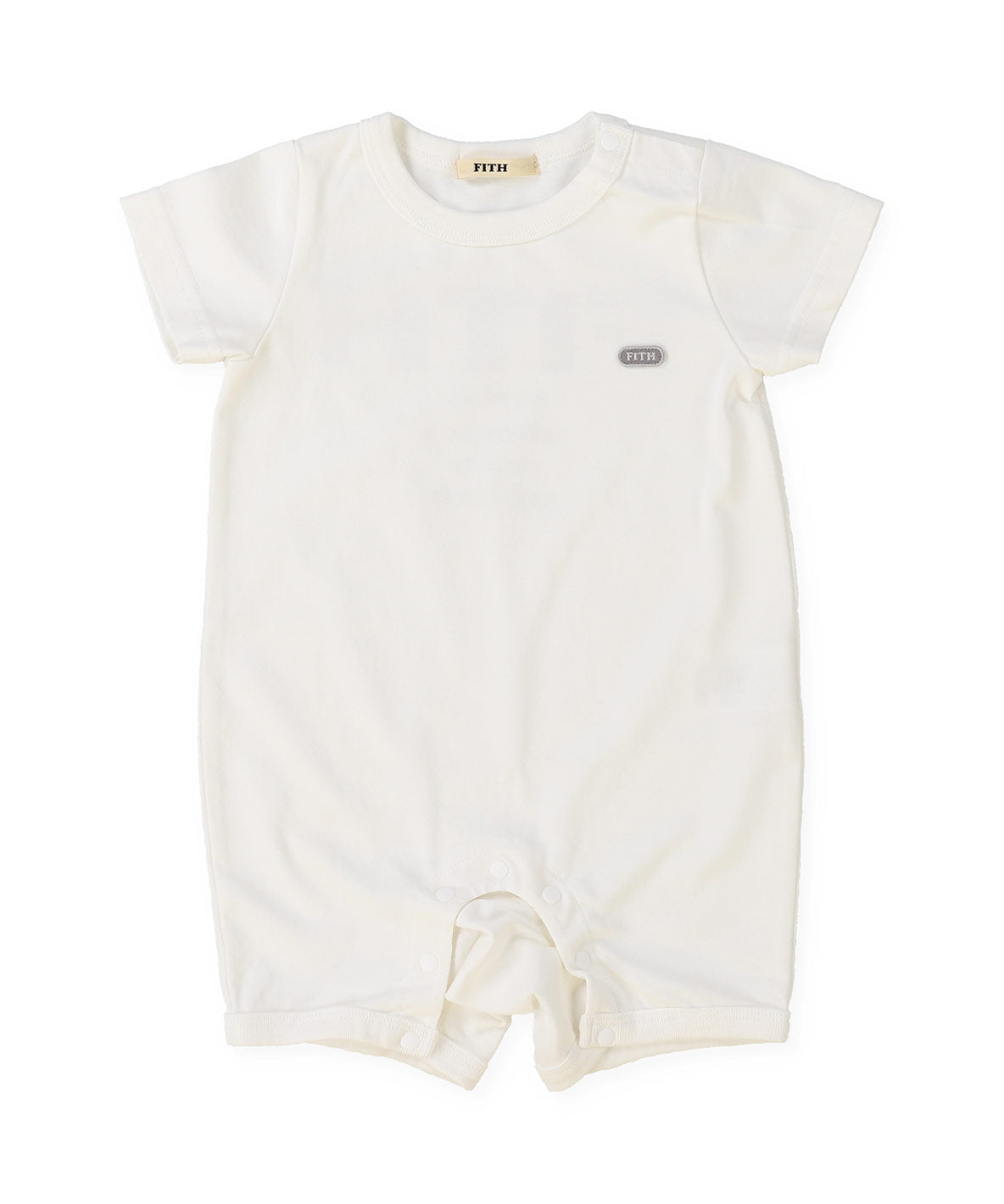 Baby Smooth Back Logo Rompers
