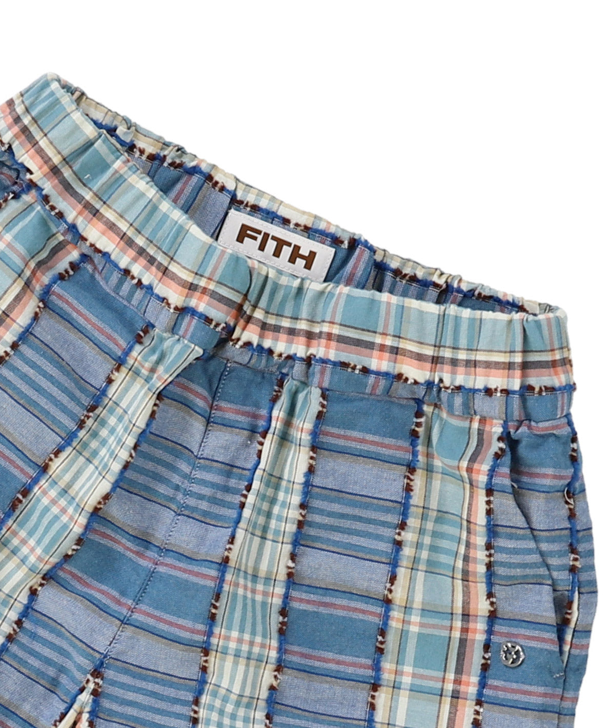 Cut Jacquard Pants