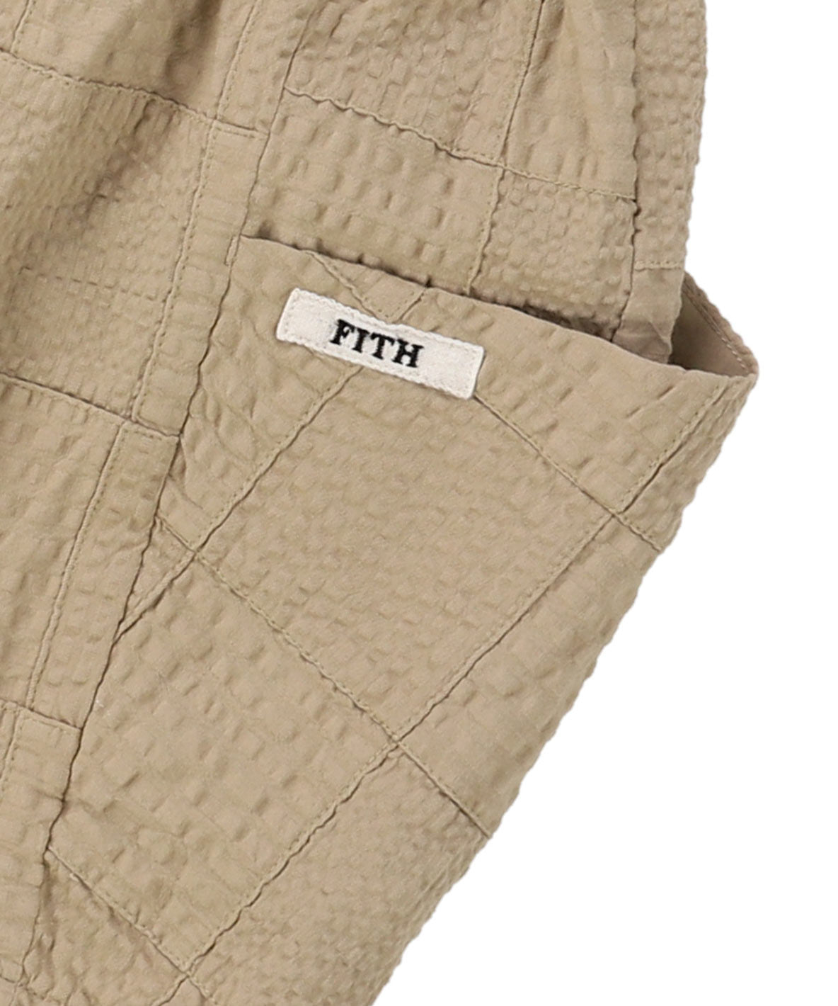 Patchwork Asymmetry Pants