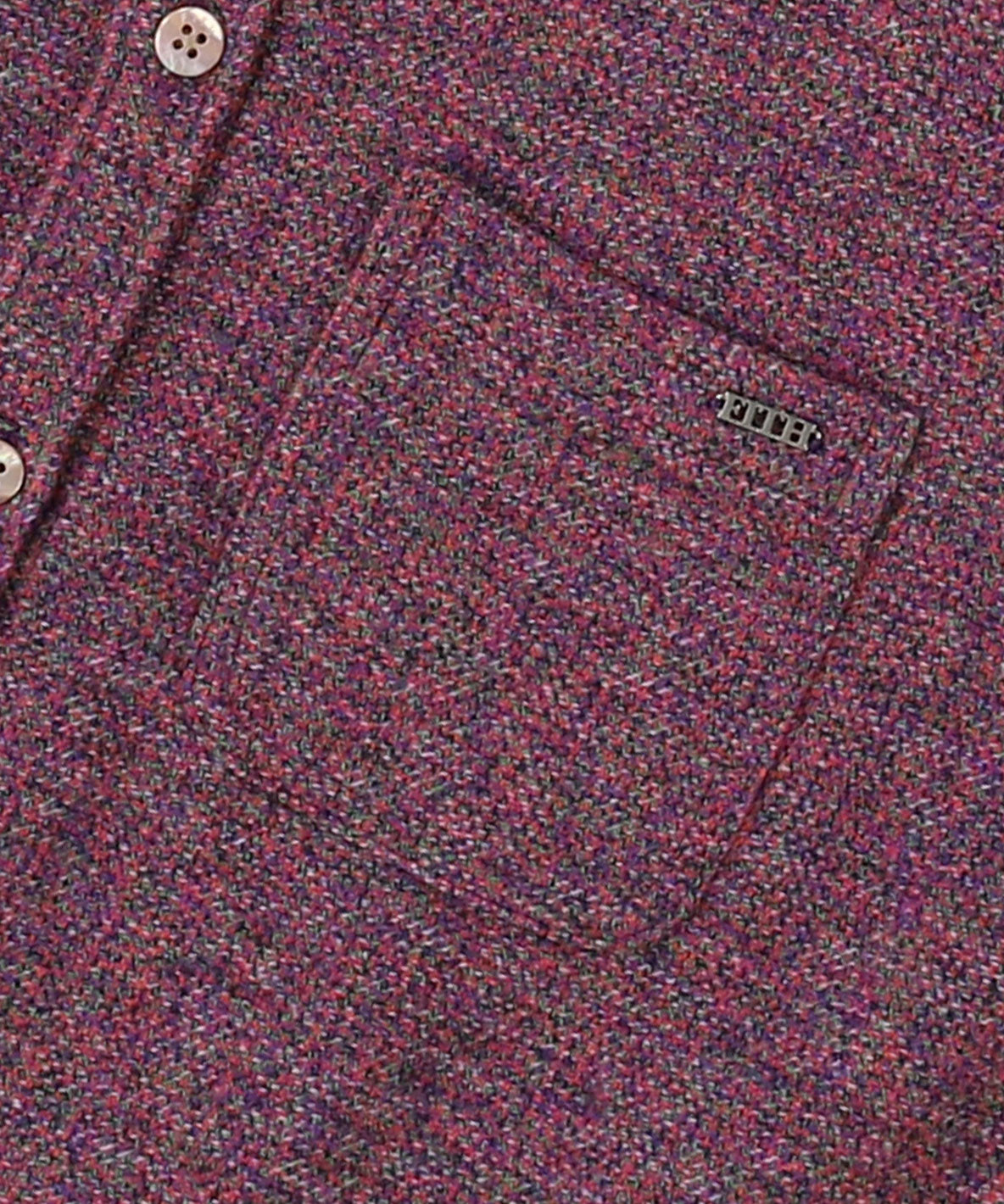 Tweed Cotton Melange Shirt