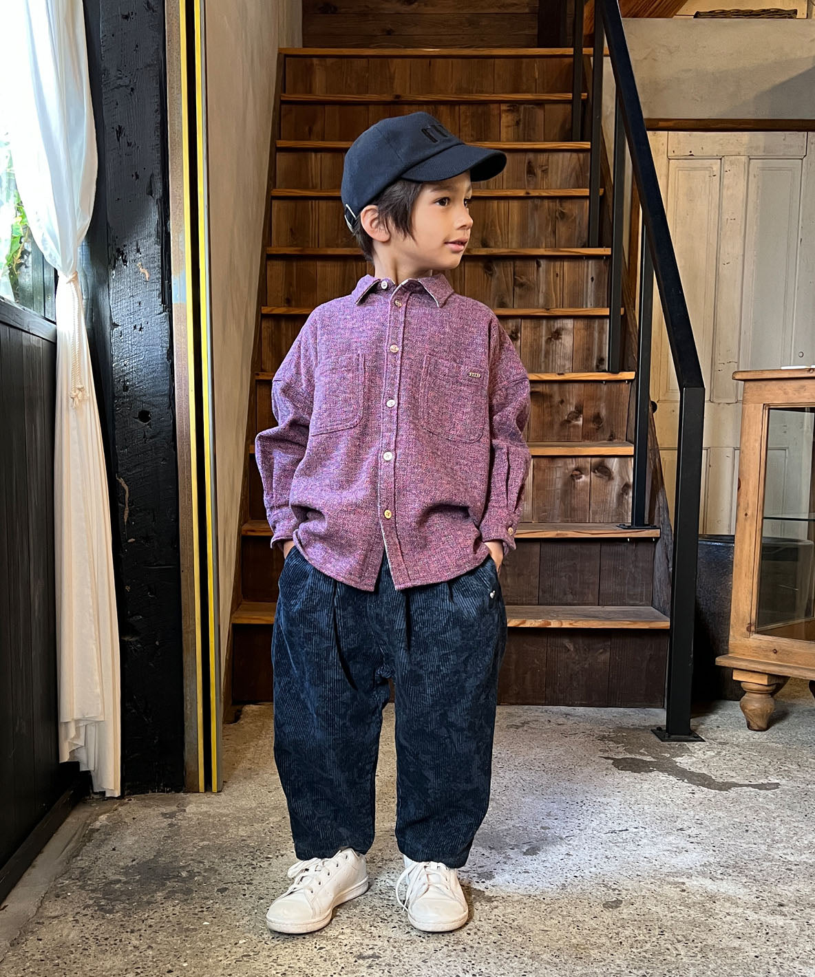 Tweed Cotton Melange Shirt