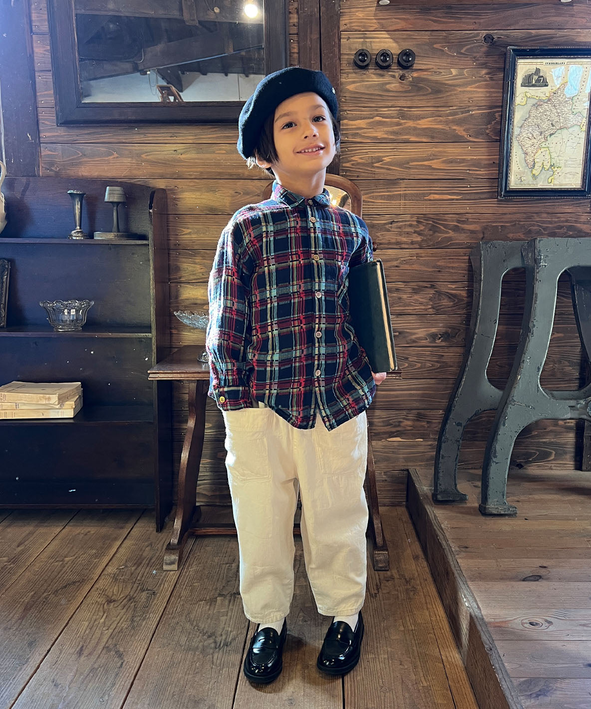 Double-weave Plaid Shirt