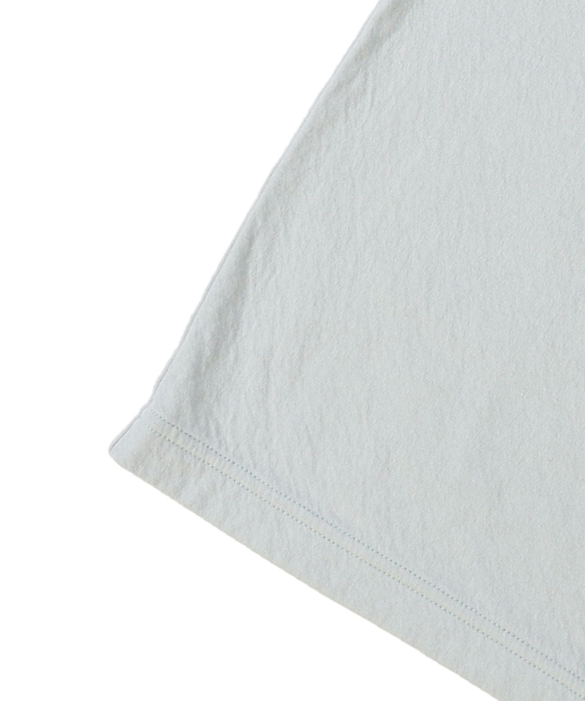 Feather Knit Double Cloth Logo Tee